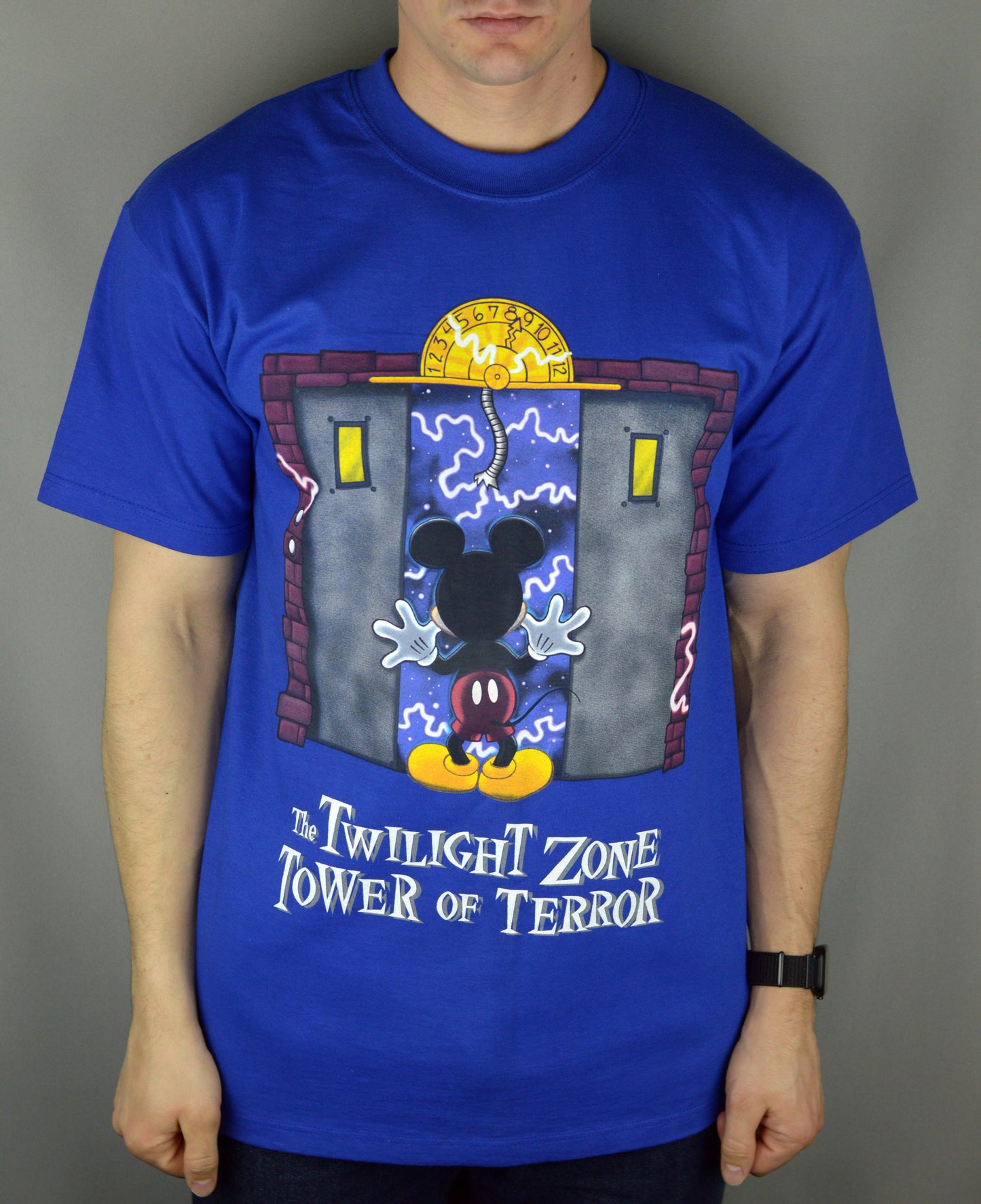 Vintage The Twilight Zone Tower Of Terror 90s t shirt