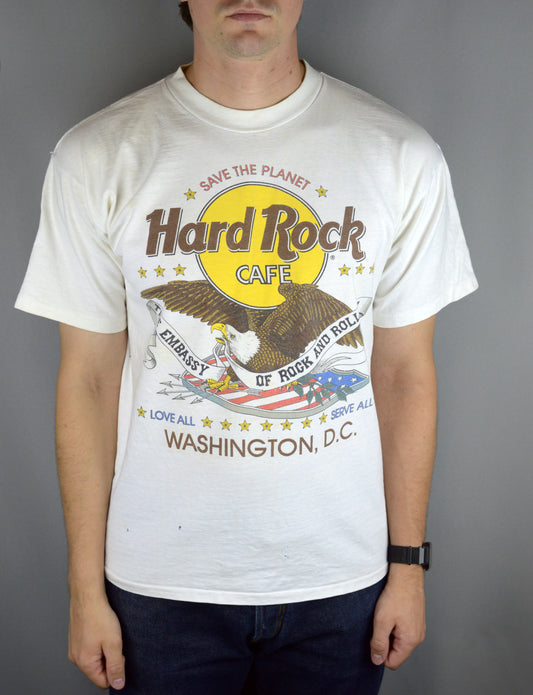 Vintage Hard Rock Cafe American Bald Eagle 90s t shirt