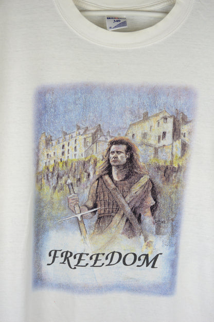 Vintage Braveheart Freedom Randall Wallace 1995 t shirt