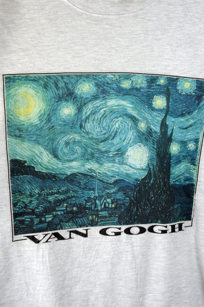 Vintage Van Gogh Starry Night 90s t shirt