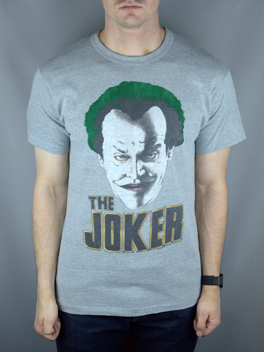 Vintage The Joker Batman The Jokers Back Ha Ha Ha 1989 t shirt (Made In USA, Single Stitch)