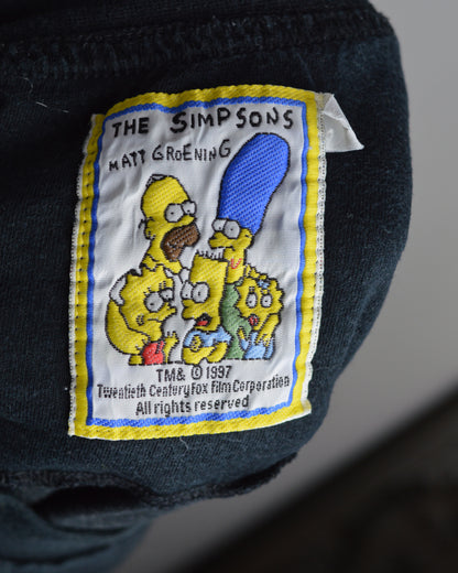 Vintage The Simpsons Homer Couch Potato 1997 t shirt