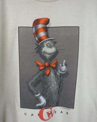 Vintage Dr Seuss Cat in the Hat Cat Wear 1997 t shirt (made In USA)