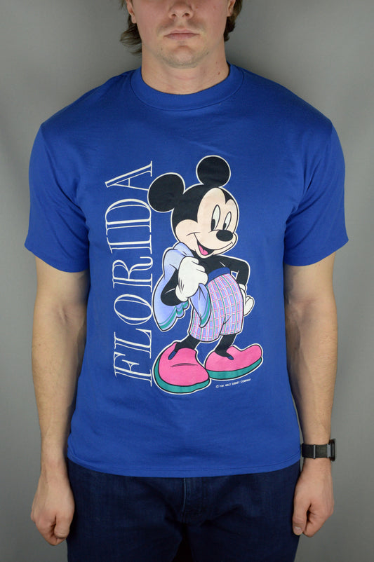 Vintage Mickey Mouse Florida 80s t shirt (Single Stitch) - Underdog Store