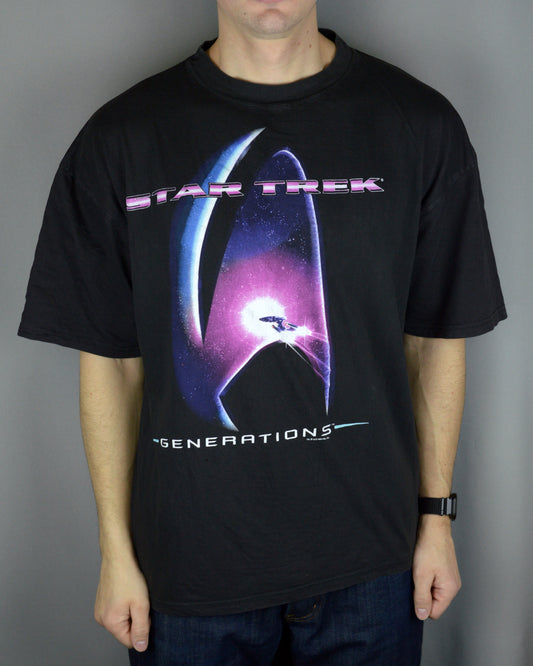 Vintage Star Trek Generations 1994 t shirt - Underdog Store