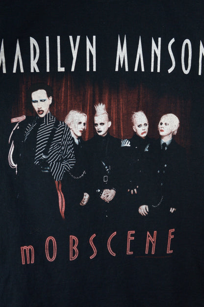 Vintage Marilyn Manson Mobscene 2003 t shirt