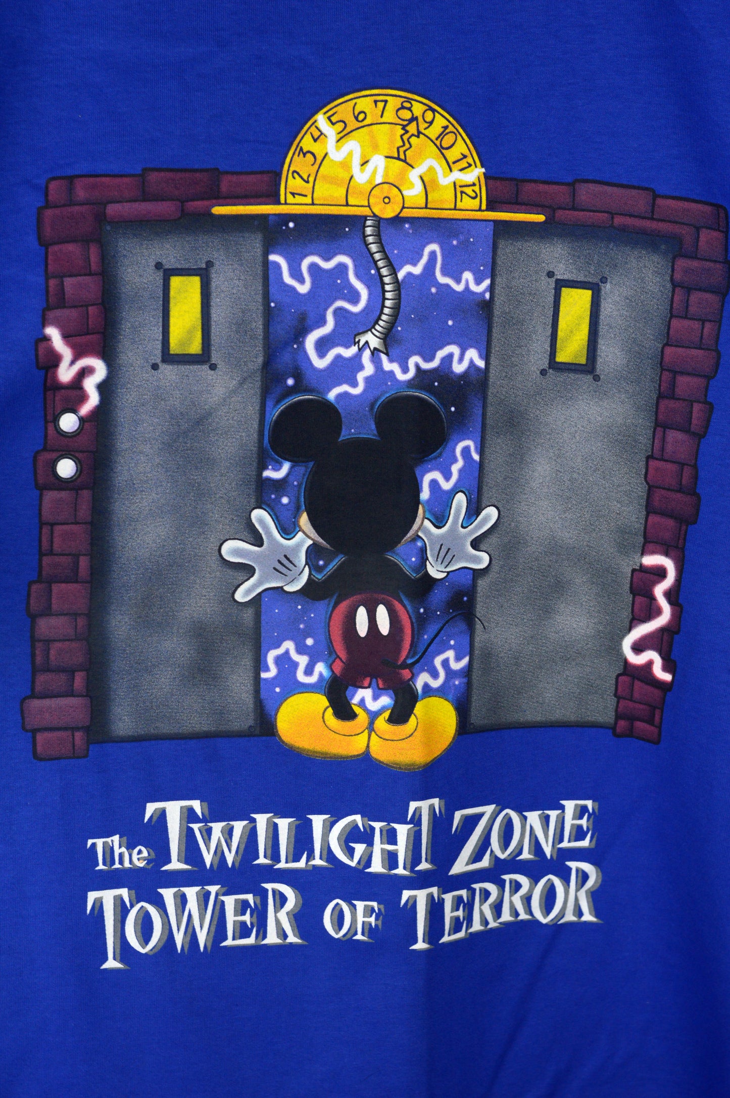 Vintage The Twilight Zone Tower Of Terror 90s t shirt