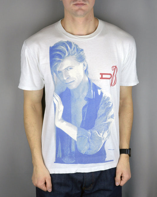 Vintage David Bowie The Glass Spider tour 1987 t shirt - Underdog Store