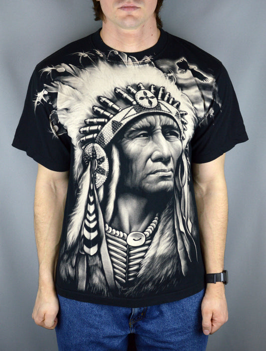 Vintage Native American t shirt (Single Stitch)