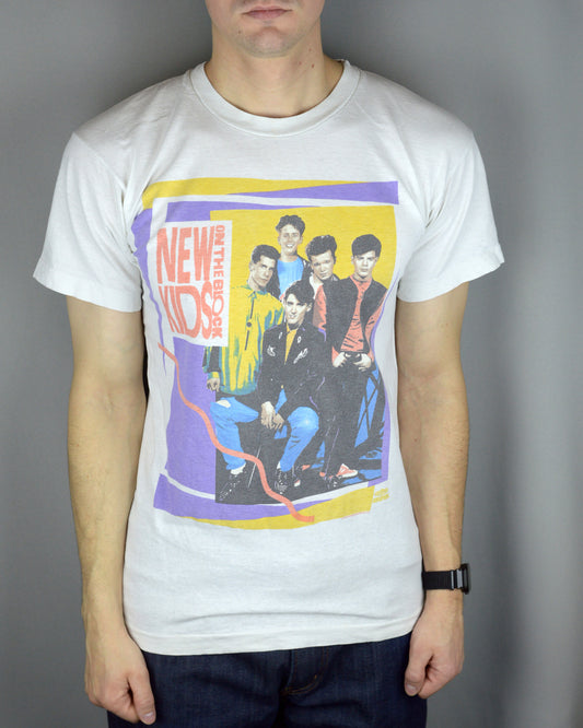 Vintage New kids On The Block 1990 t shirt - Underdog Store