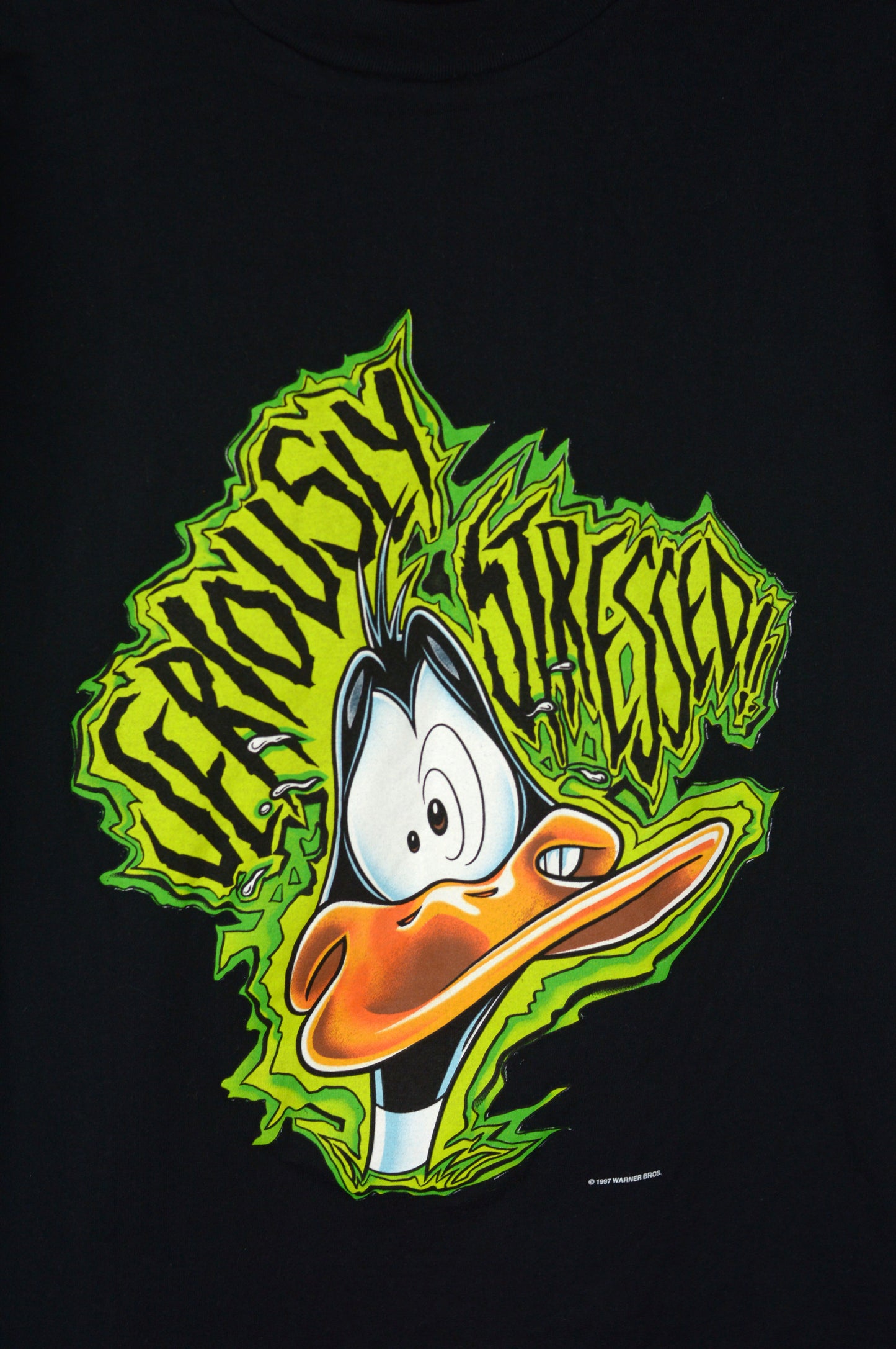 Vintage Seriously Stressed Looney Tunes Warner Brothers 1997 t shirt - Underdog Store