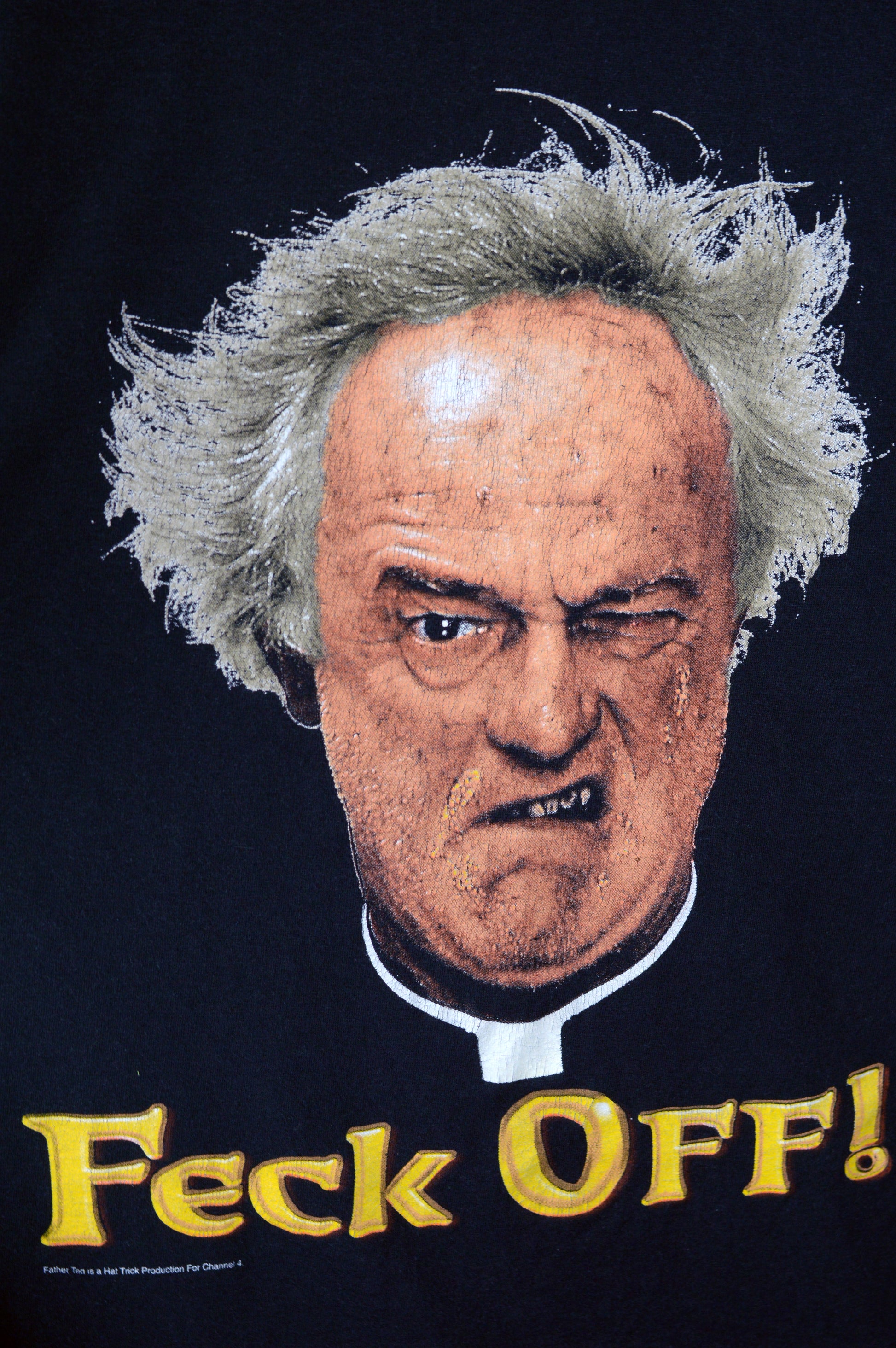 Vintage Father Ted Feck Off 90s t shirt - Underdog Store