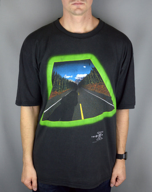 Vintage X Files Road Shadow 1994 t shirt - Underdog Store