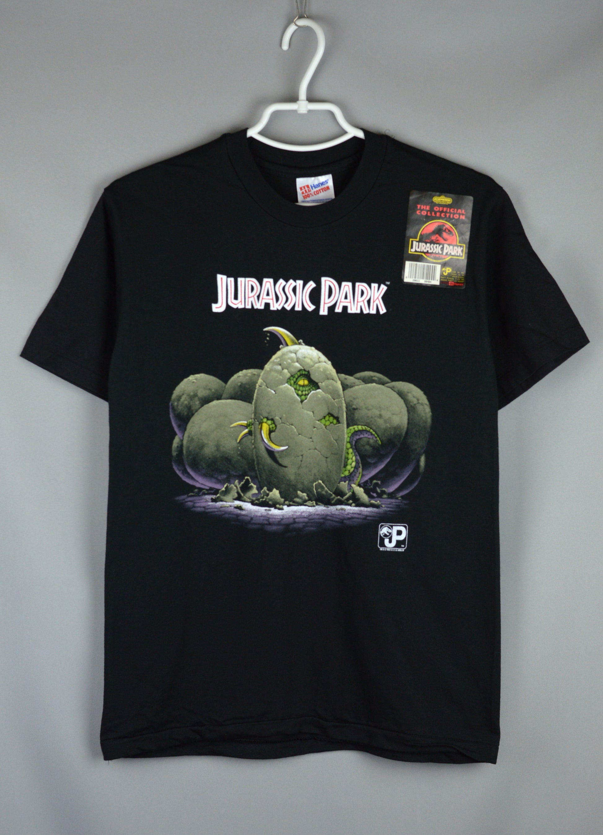 Vintage Jurassic Park 1993 Eggs Promo t shirt (Single Stitch, Made In USA) - Underdog Store