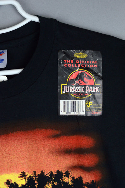 Vintage Jurassic Park T Rex 1993 t shirt L (Deadstock, Made In USA, Single Stitch) - Underdog Store