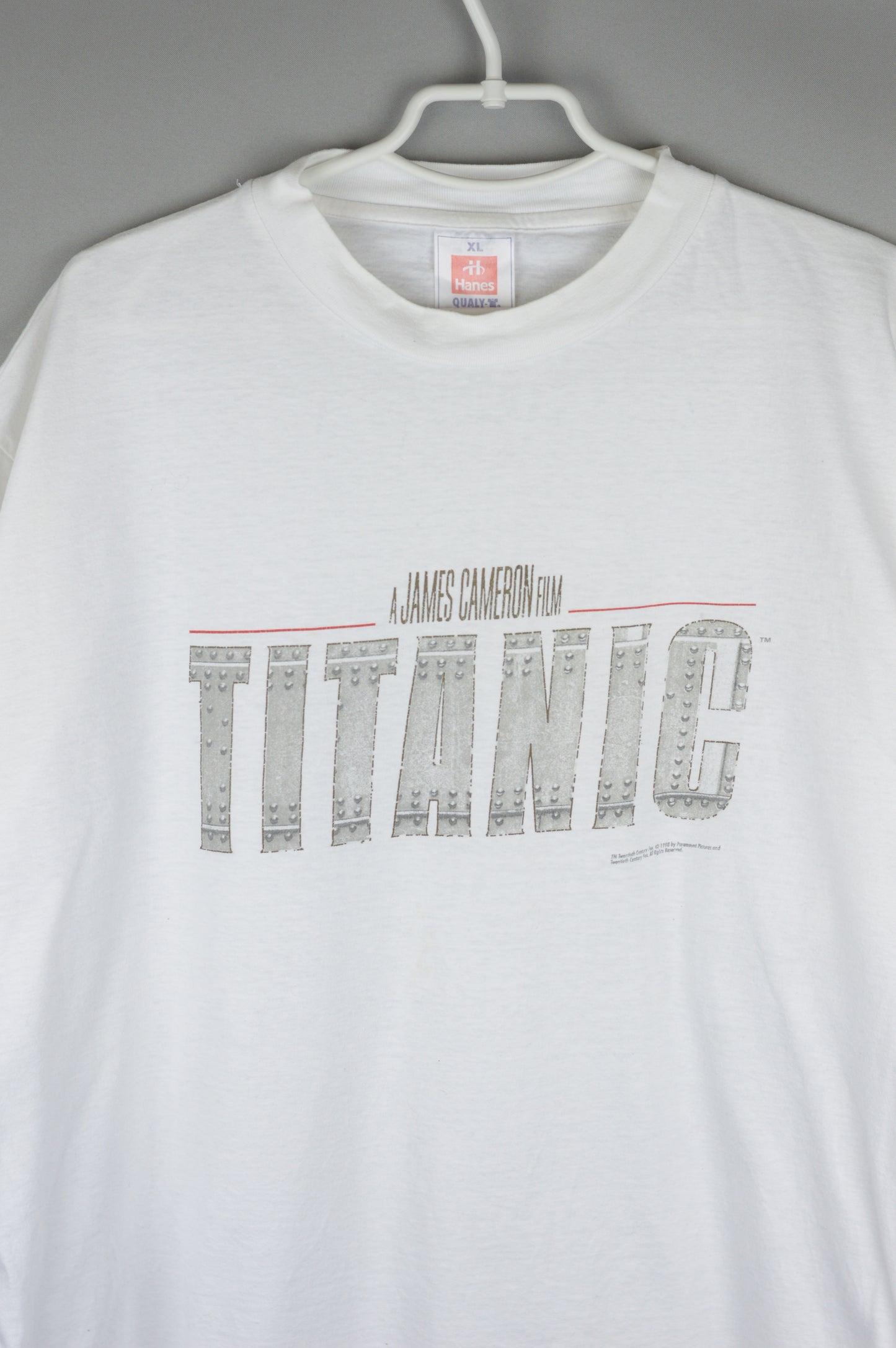 Vintage Titanic a James Cameron Film 1997 t shirt - Underdog Store