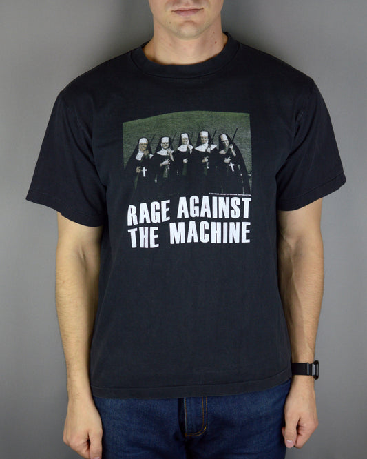 Vintage Rage Against The Machine Nuns With Guns 1997 t shirt