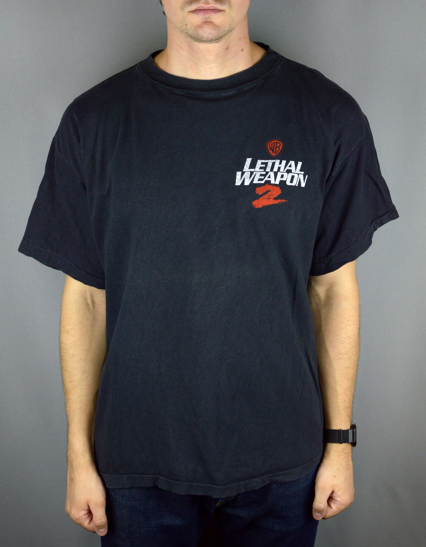 Vintage Lethal Weapon 2 1989 t shirt (Single Stitch)