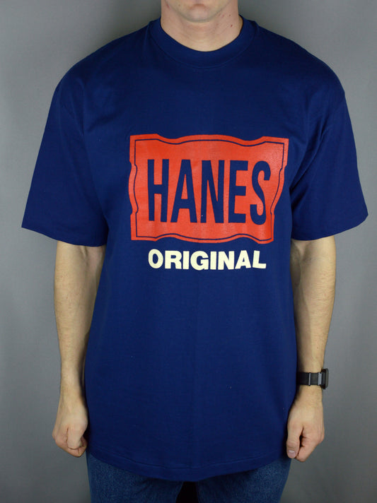 Vintage Hanes Original 90s t shirt (Single Stitch Made In USA)