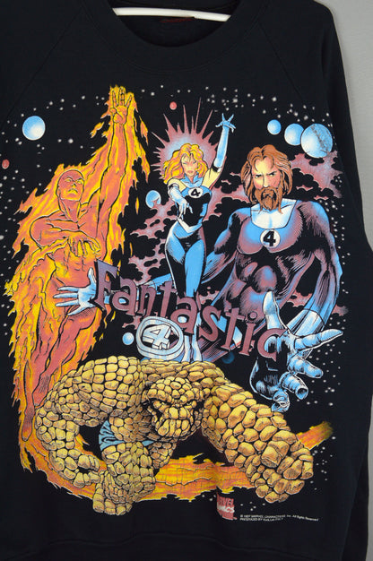 Vintage Fantastic 4 Marvel 1997 sweeatshirt - Underdog Store