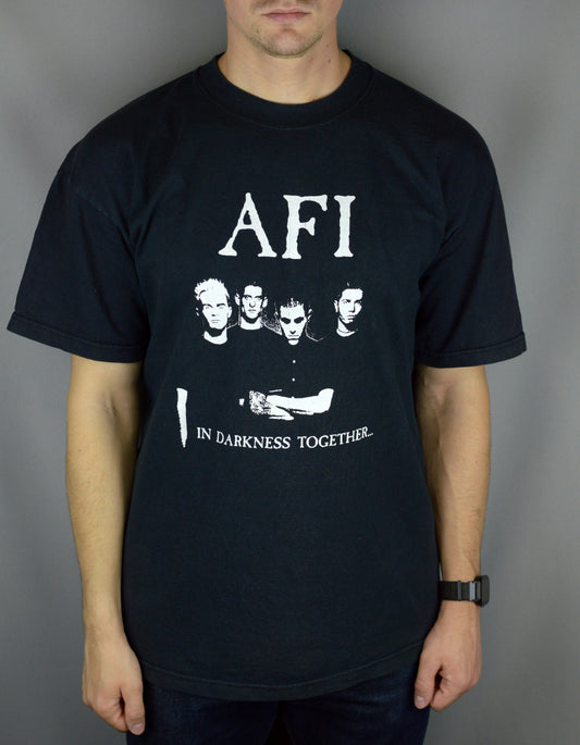 Vintage AFI In Darkness Together 90s t shirt - Underdog Store