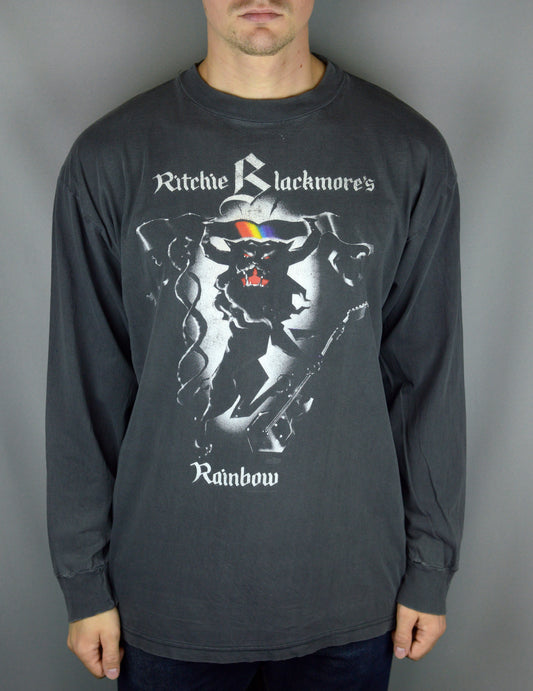 Vintage Ritchie Blackmores Rainbow 90s long sleeve t shirt - Underdog Store