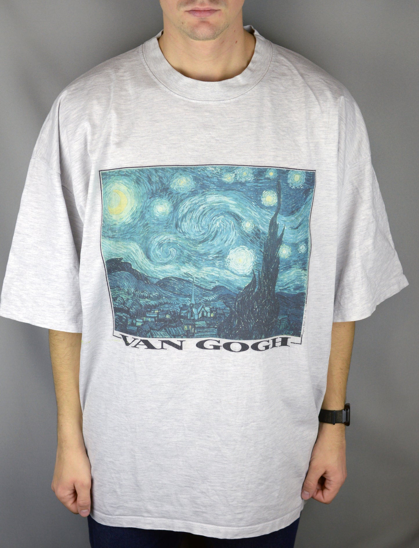 Vintage Van Gogh Starry Night 90s t shirt